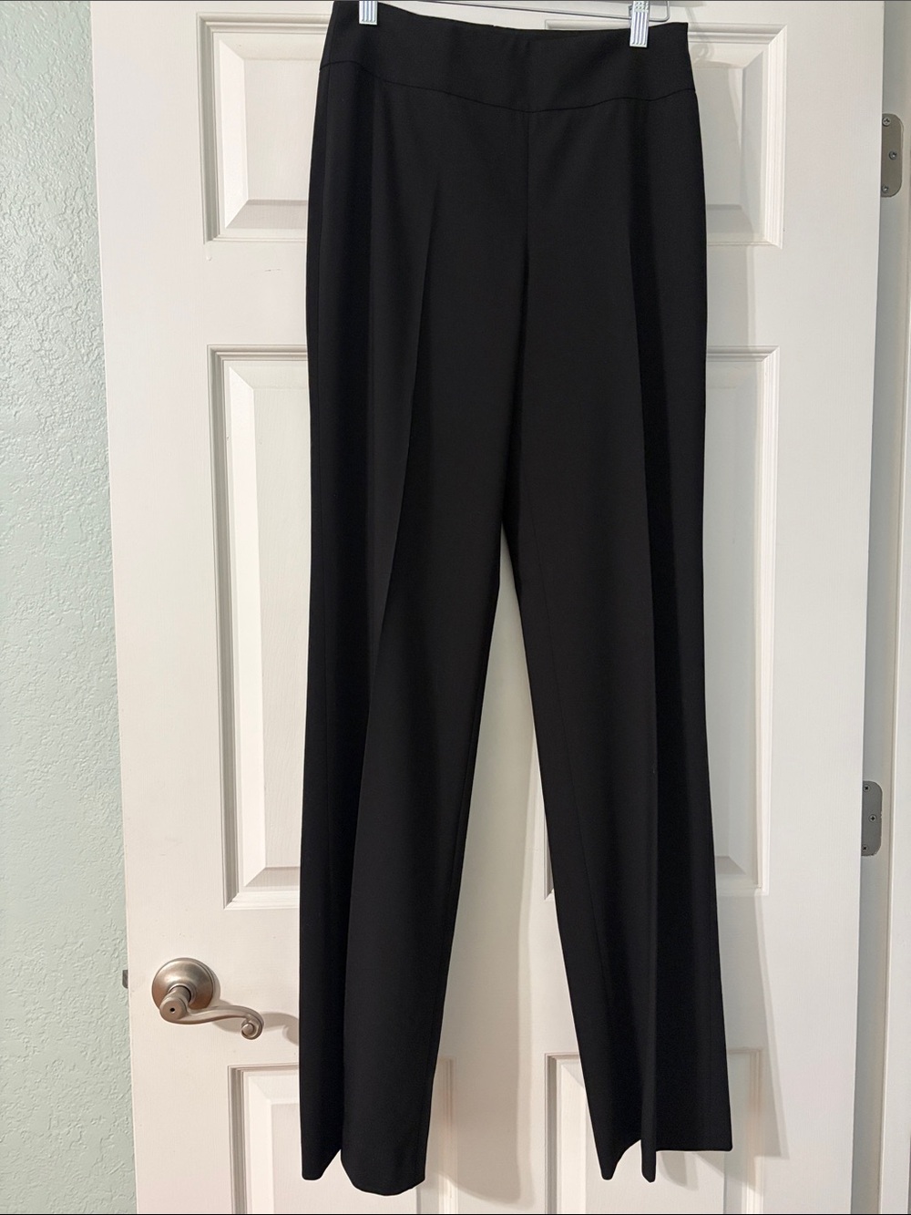 AKRIS PUNTO Women's wool Black Straight-Leg Dress Pants